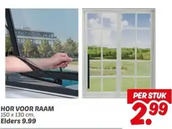 Dekamarkt Hor voor raam aanbieding