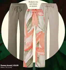 Lidl Dames broek aanbieding