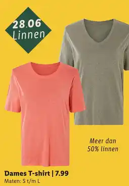 Lidl Dames T-shirt aanbieding