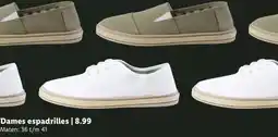 Lidl Dames espadrilles aanbieding