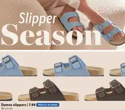 Lidl Dames slippers aanbieding