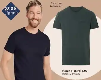 Lidl Heren T-shirt aanbieding