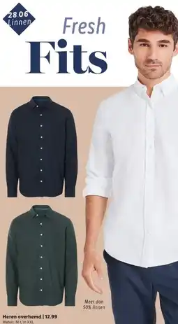 Lidl Heren overhemd aanbieding