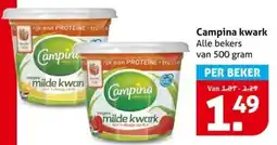 Hoogvliet Campina kwark aanbieding