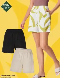 Lidl Dames short aanbieding