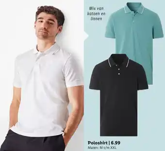 Lidl Poloshirt aanbieding