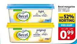 Hoogvliet Becel margarine aanbieding