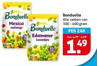 Hoogvliet Bonduelle Alle zakken van 300-400 gram aanbieding
