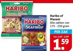 Hoogvliet Haribo of Maoam aanbieding