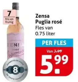 Hoogvliet Zensa Puglia rosé Fles aanbieding