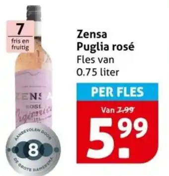 Hoogvliet Zensa Puglia rosé Fles aanbieding
