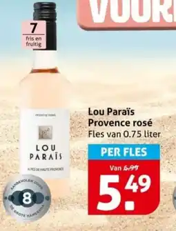 Hoogvliet Lou Paraïs Provence rosé aanbieding