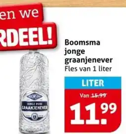 Hoogvliet Boomsma jonge graanjenever aanbieding