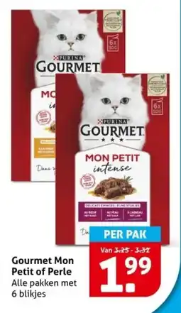 Hoogvliet Gourmet Mon Petit of Perle aanbieding