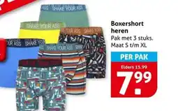 Hoogvliet Boxershort heren aanbieding