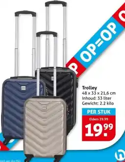 Hoogvliet Trolley aanbieding