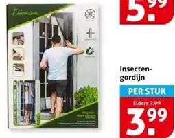 Hoogvliet Insecten gordijn aanbieding