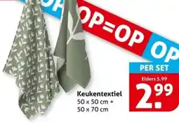Hoogvliet Keukentextiel aanbieding