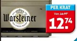 Hoogvliet Warsteiner aanbieding