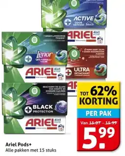 Hoogvliet Ariel Pods+ aanbieding