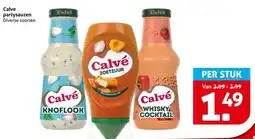 Hoogvliet Calve partysauzen aanbieding