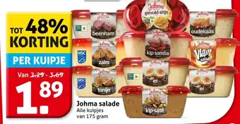 Hoogvliet Johma salade aanbieding