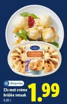 Lidl DJs met crème brûlée smaak aanbieding