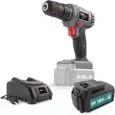 Bol.com Powerplus POWEBCDS3 Schroefboormachine - 18V- incl. Batterij 18V 3.0Ah + Lader aanbieding