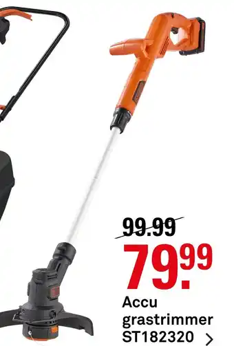 Karwei Accu grastrimmer aanbieding