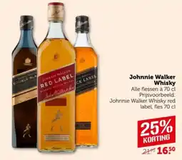Coop Johnnie Walker Whisky red aanbieding