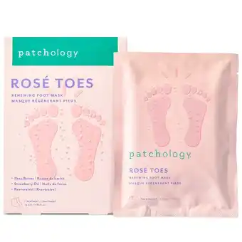 Douglas Patchology Rosé Toes Renewing Foot Mask aanbieding
