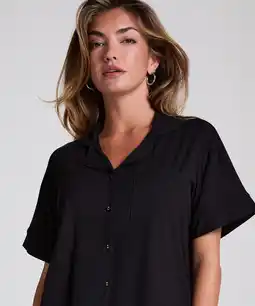 Hunkemoller Hunkemöller Velours Jacket Zwart aanbieding