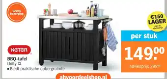 Albert Heijn BBQ tafel aanbieding