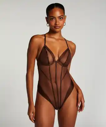 Hunkemoller Hunkemöller Body Rianne Bruin aanbieding