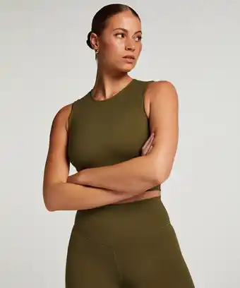 Hunkemoller Hunkemöller HKMX Sporttop Groen aanbieding