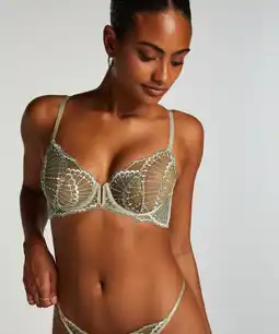 Hunkemoller Hunkemöller Niet-voorgevormde beugel bh Sali Groen aanbieding