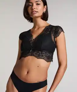 Hunkemoller Hunkemöller Bralette Daphne Zwart aanbieding