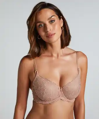 Hunkemoller Hunkemöller Voorgevormde beugel bh Anya Bruin aanbieding