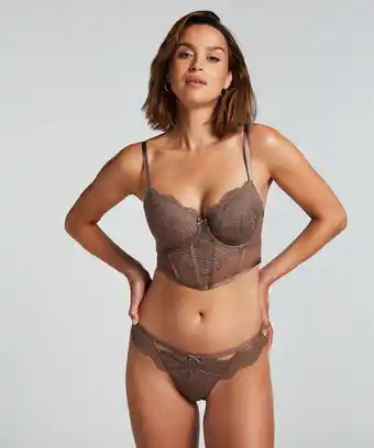 Hunkemoller Hunkemöller Brazilian Arabella Bruin aanbieding