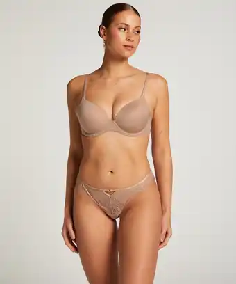 Hunkemoller Hunkemöller String Tanner Bruin aanbieding