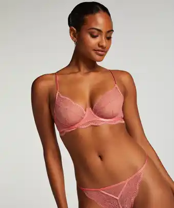 Hunkemoller Hunkemöller Niet voorgevormde beugel bh Isabelle Roze aanbieding