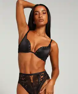 Hunkemoller Hunkemöller Voorgevormde beugel bh Cierra Zwart aanbieding