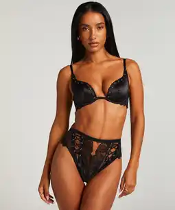 Hunkemoller Hunkemöller String Cierra Zwart aanbieding