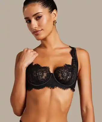 Hunkemoller Hunkemöller Niet voorgevormde beugel bh Chalice Zwart aanbieding