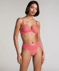 Hunkemoller Hunkemöller String Sophia Roze aanbieding