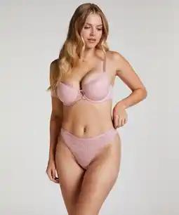Hunkemoller Hunkemöller String Lea Roze aanbieding