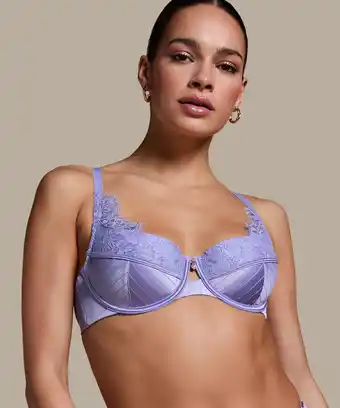 Hunkemoller Hunkemöller Voorgevormde beugel bh Charlie Paars aanbieding