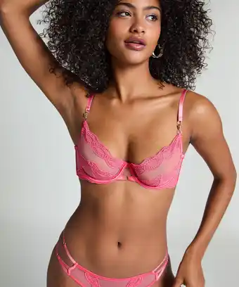 Hunkemoller Hunkemöller Niet-voorgevormde beugel bh Shae Roze aanbieding