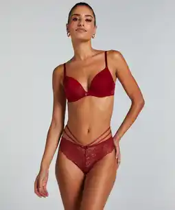Hunkemoller Hunkemöller Brazilian Shay Rood aanbieding