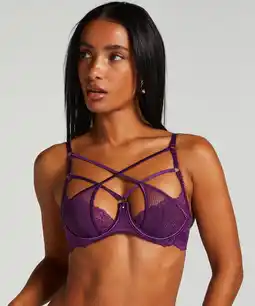 Hunkemoller Hunkemöller Niet-voorgevormde beugel bh Anna Paars aanbieding